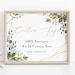 Greenery Custom Sign, portrait and Landscape, Editable Sign Template ...