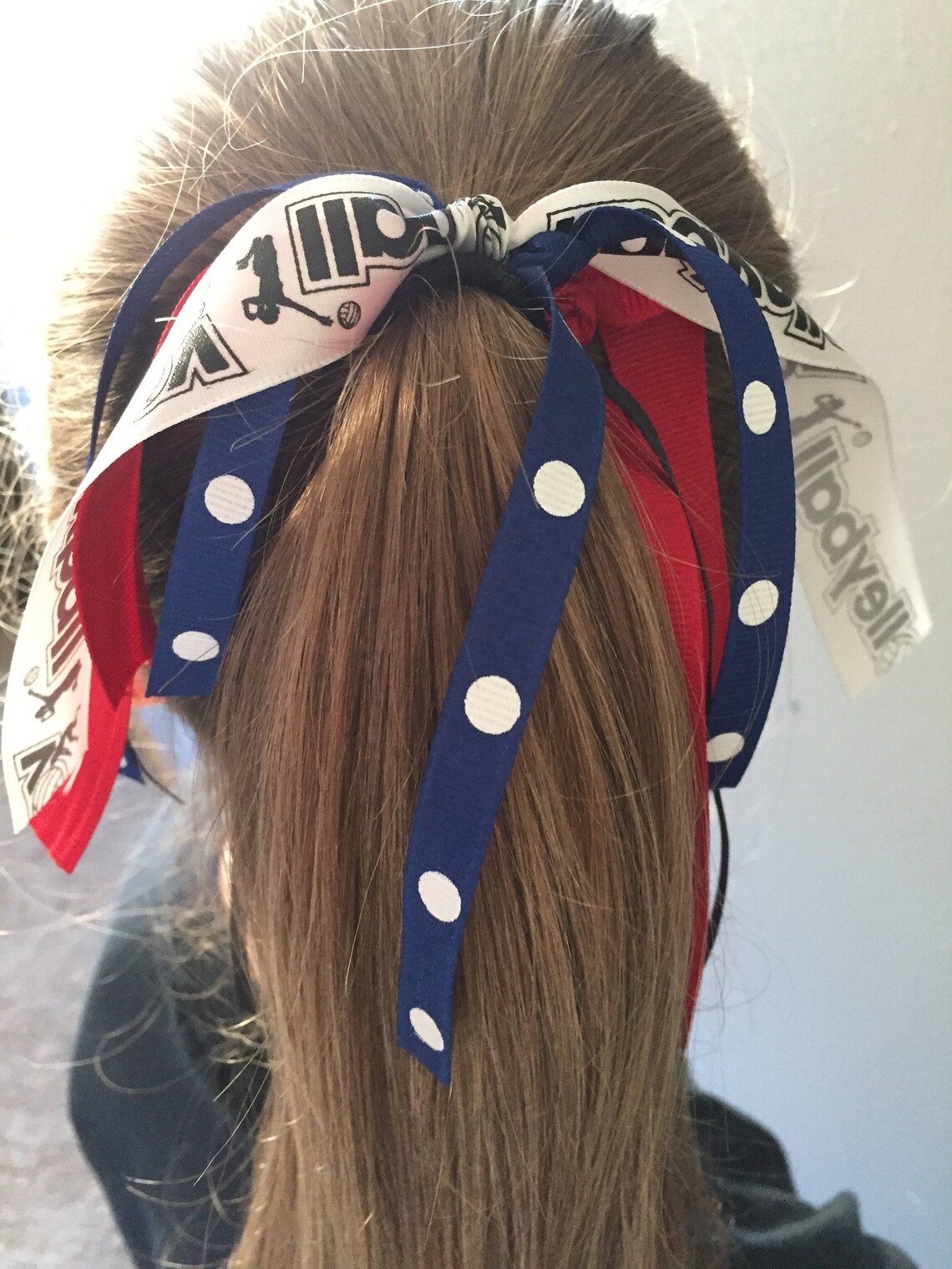Sports Hair Ribbons Etsy