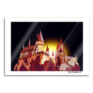 Magic School 13x19 Print