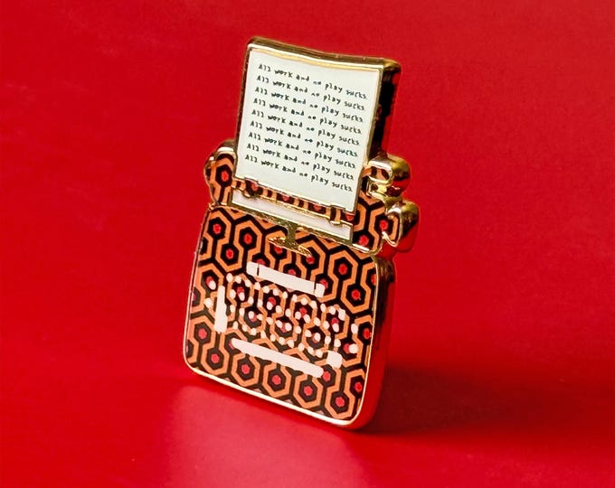 Overlook Typewriter Pin