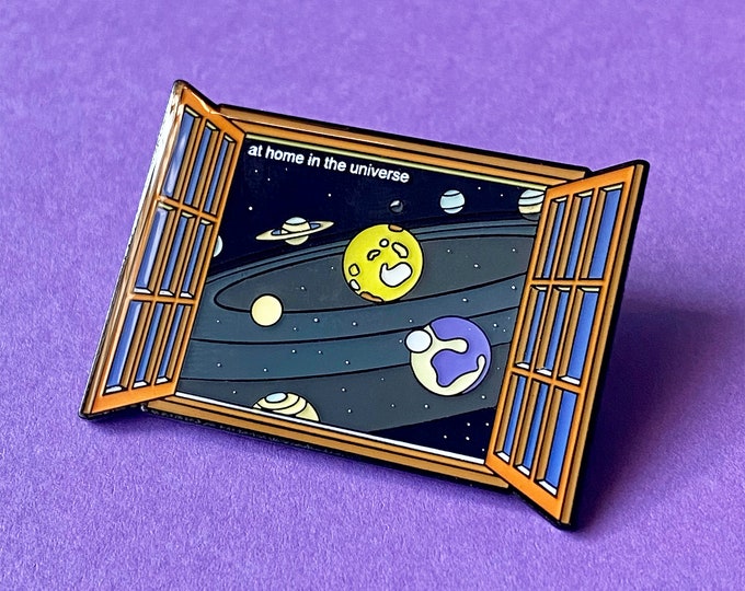 Universe Window Pin