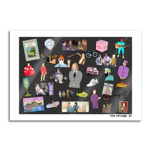 Wes Anderson 13x19 Print
