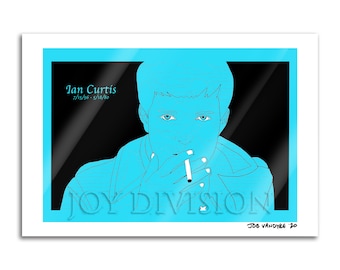 Ian Curtis 13x19 Print