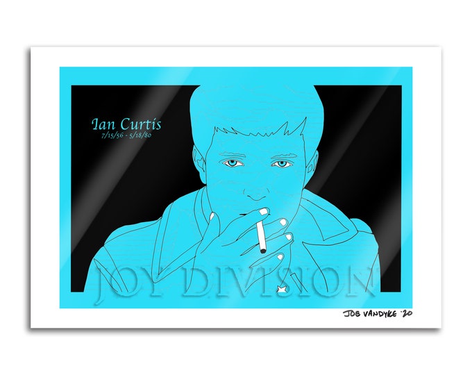 Ian Curtis 13x19 Print