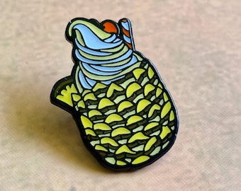 Pineapple Tiki Whip Pin