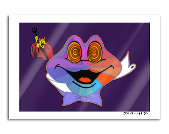 Mr. Toad's Devil 13x19 Print