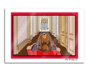 Overlook Hallway 13x19 Print
