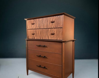AVAILABLE-Restyled, SOPHISTICATED MID Century Tallboy- Free Delivery in Ottawa