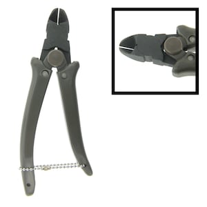 Chain Cutter, Memory Wire Cutter, Hard Wire Cutters, Double Flush, 5  Inches, Hi-tech Series by Beadsmith, Made in USA PLHT6 