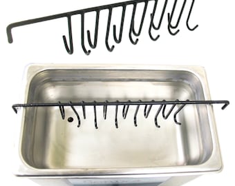 8 HOOK JEWELLERY ULTRASONIC BAR CLEANING RACK STAND TOOL RINGS by Jewellers Tools