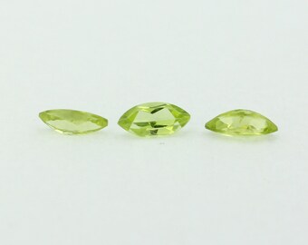DIY Jewelry Making Beads Wire Wrapping Beads Loose Gemstone 4 Pcs 20x12mm AAA Peridot Green Quartz Concave Cut Marquise Briolettes