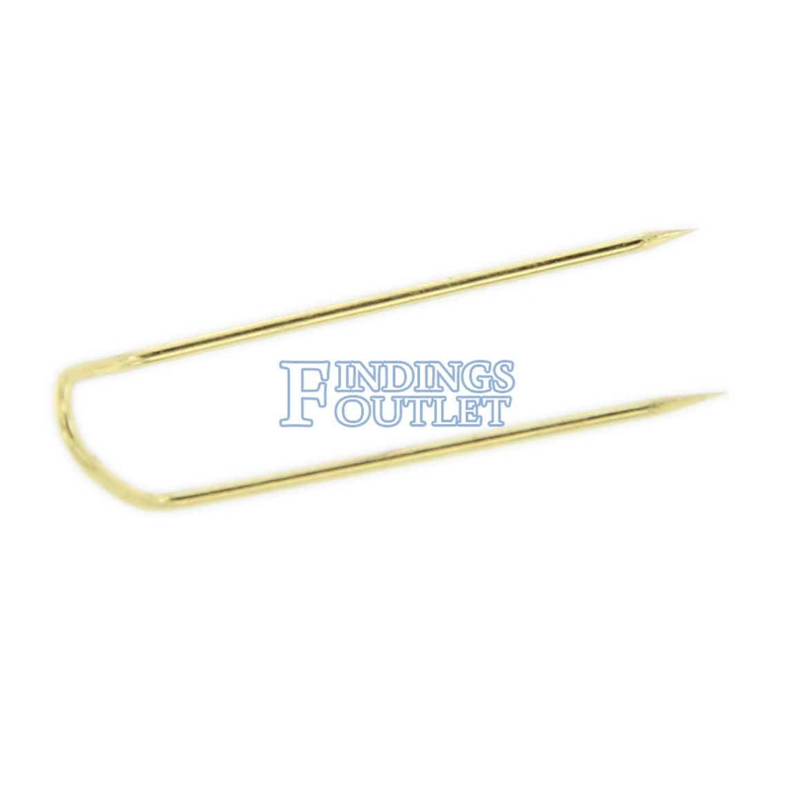 Upins 1000 Gold Tone U Pins for Jewelry Display Pads Jewelry Etsy