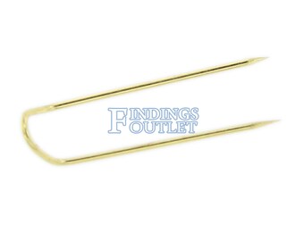 U-Pins 1000 Gold Tone U Pins For Jewelry Display Pads Jewelry Display Pin U-Pins 1000 Gold Tone U Pins For Jewelry Display Pads Jewelry Display Pin