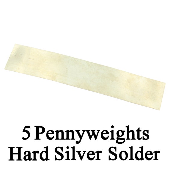 Silver Solder Sheet 65% Soft Easy Flow 5 Dwt Jewelry Making Soldering  Repair 