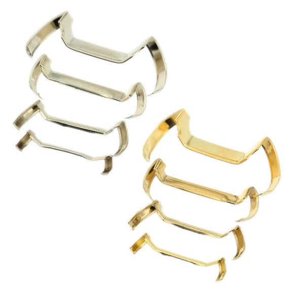 Yellow Gold Chevron Bypass Ring Enhancer | Gold Ring Guard