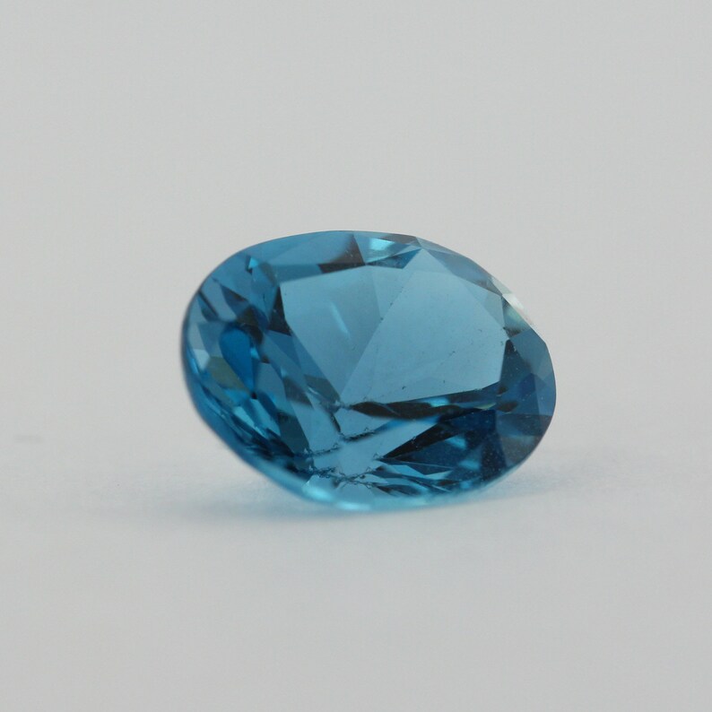 Blue zircon. Blue zircon