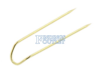 U-Pins 1000 Gold Tone U Pins For Jewelry Display Pads Jewelry Display Pin U-Pins 1000 Gold Tone U Pins For Jewelry Display Pads Jewelry Display Pin