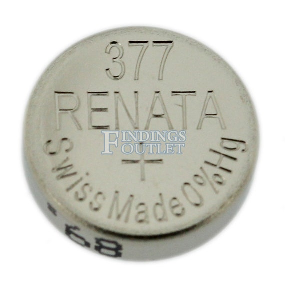 377 Renata Watch Battery SR626SW Swiss Made 0% Mercury Official