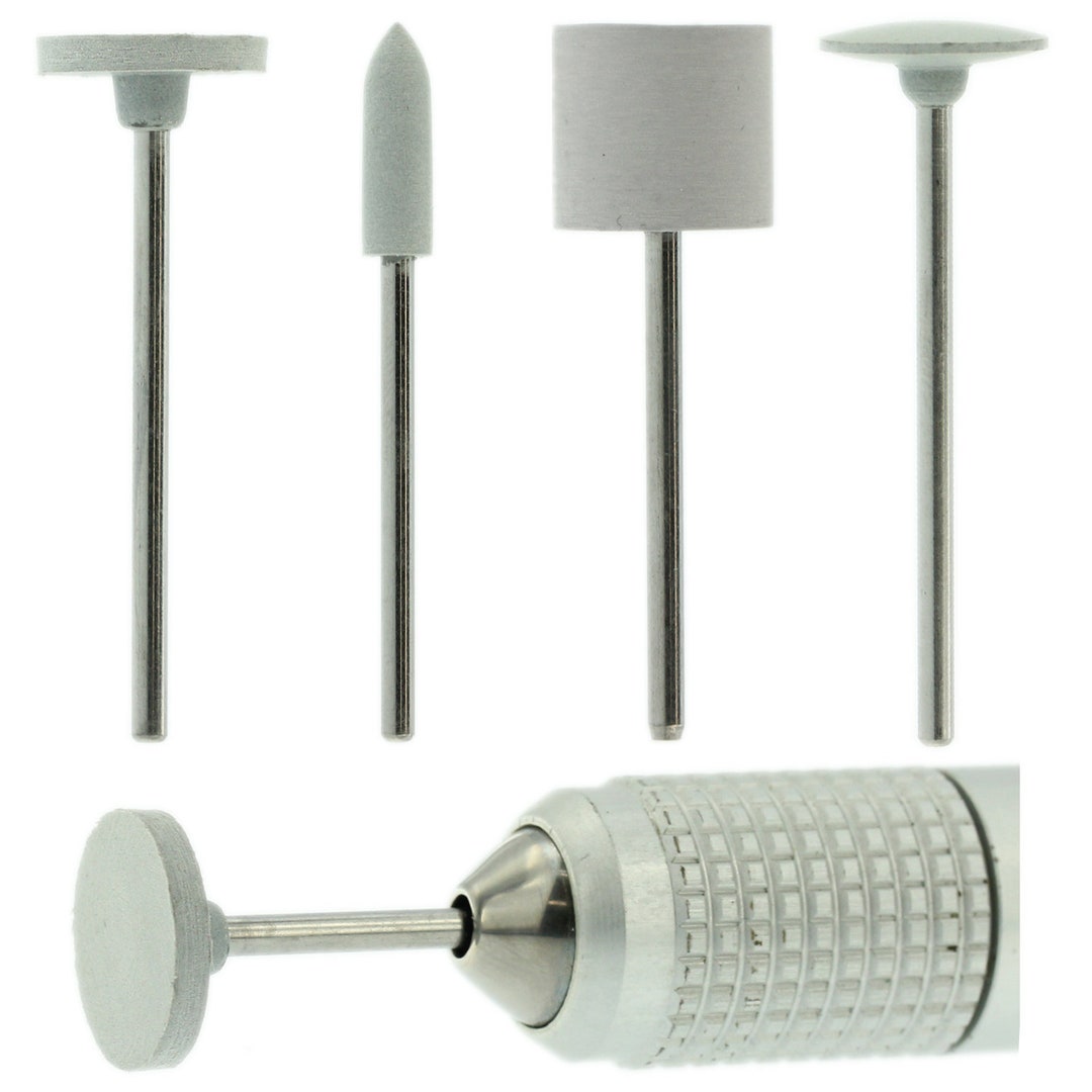 Platinum Polishers Mounted Bullet Wheel Knife Edge Barrel Etsy