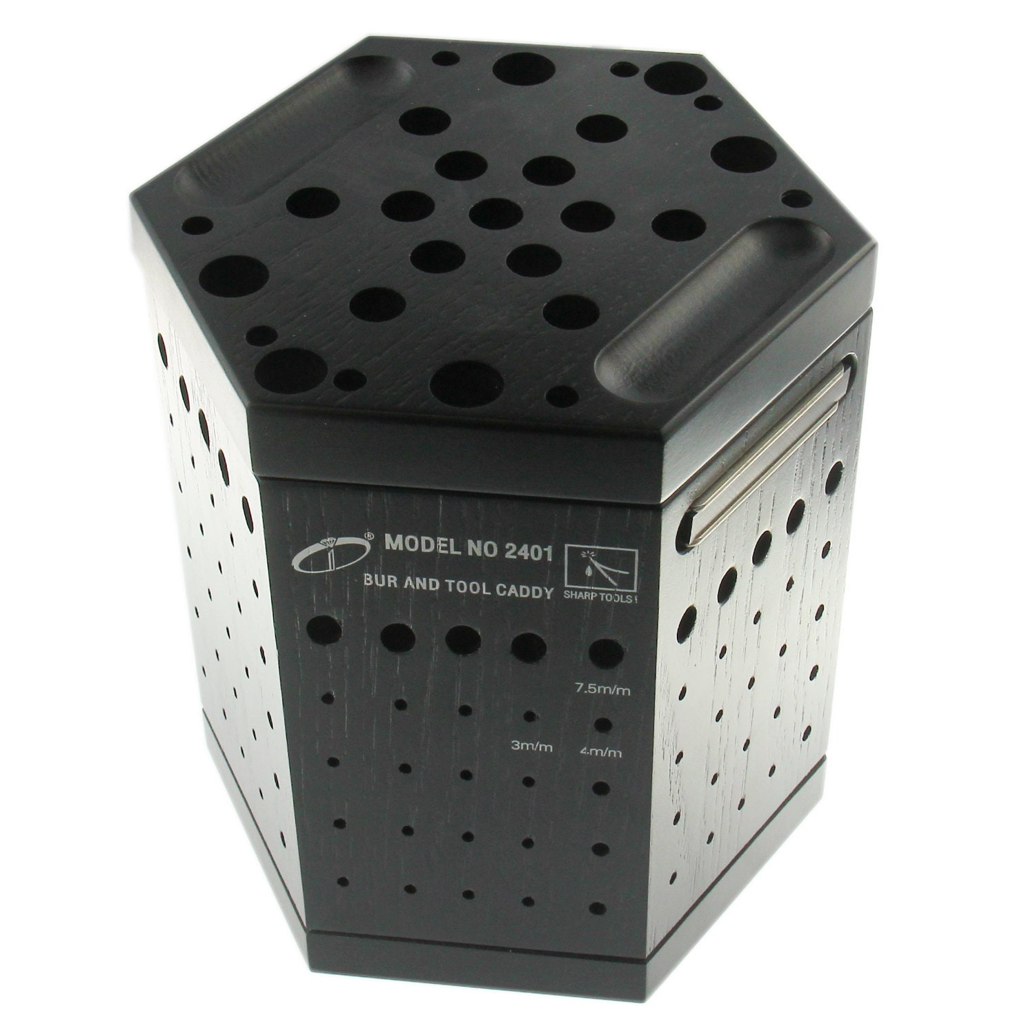 Rotating Wooden Bur & Jewelry Tool Caddy and Organizer With Etsy