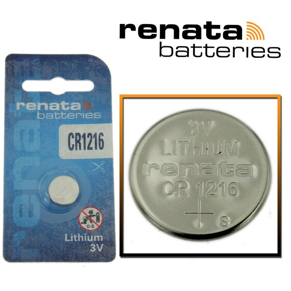 Buy CR1216 Renata Watch Battery 3V Lithium Battery Official