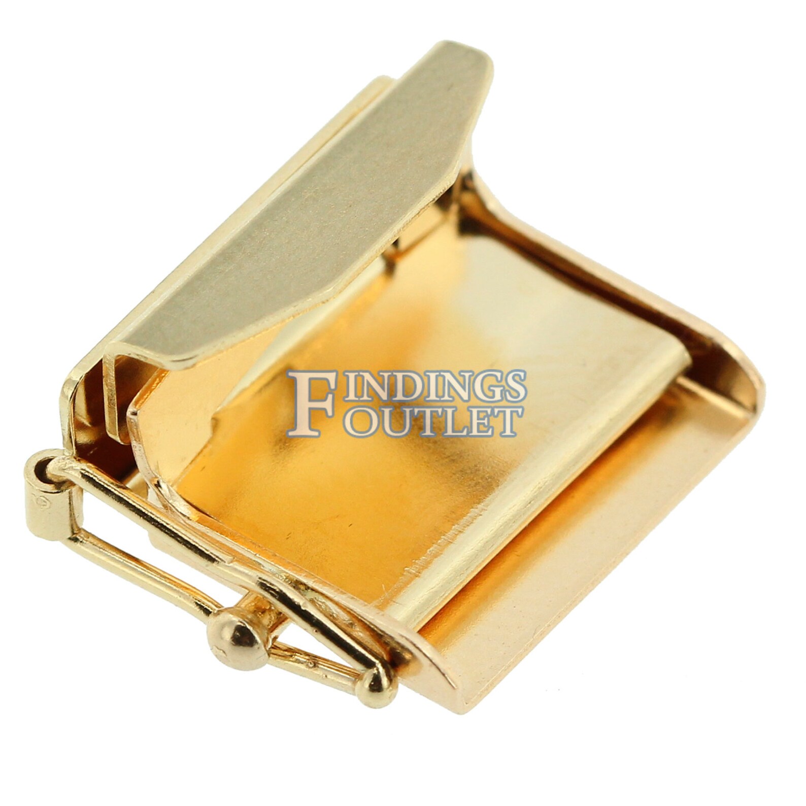 14K Yellow Gold Box Lock Clasp Male & Female Figure 8 Complete Etsy