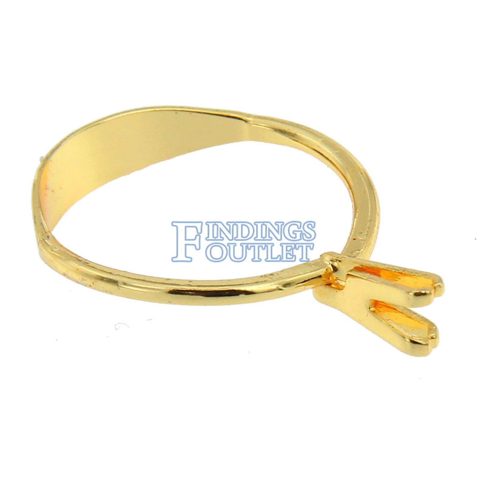 Diamond Gemstone Holder Ring Display Adjustable Prong Gold Etsy