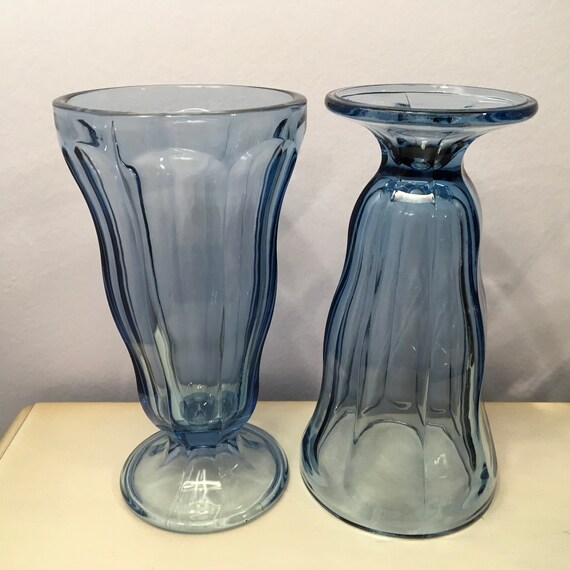 Ice Cream Soda Glass ANCHOR HOCKING fountainware Etsy