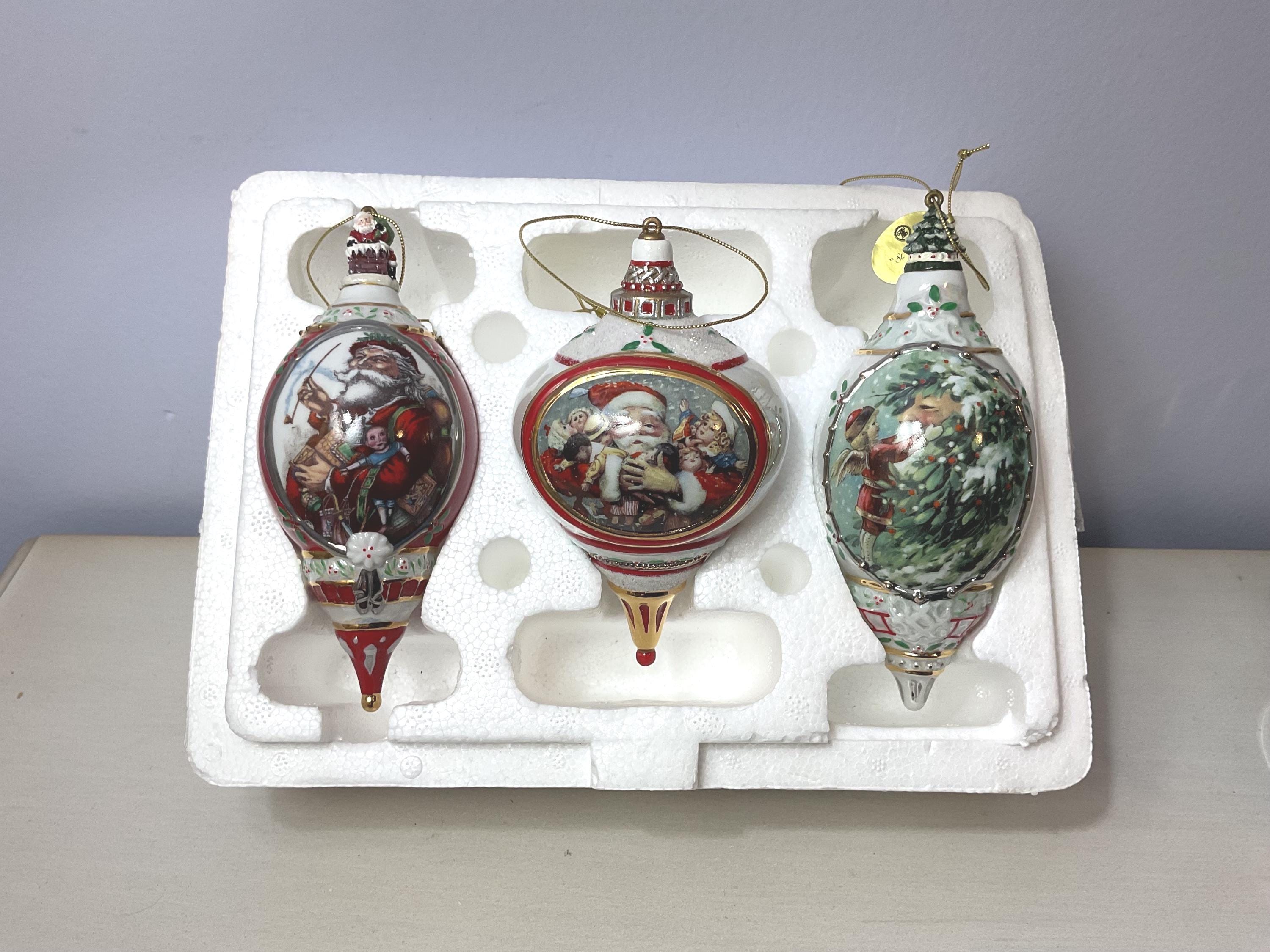 1999 Porcelain Santa - Etsy