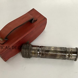 Antique Brass Kaleidoscope, Nautical Vintage Kaleidoscope, Handmade Kaleidoscope, Graduation Gift, Anniversary Gift