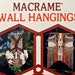 Vintage Macramé Patterns - Macramé Wall Hangings - Boho Wall Hanging Patterns - Large Macramé Wall Hanging Patterns - 1970s Macramé Crafts