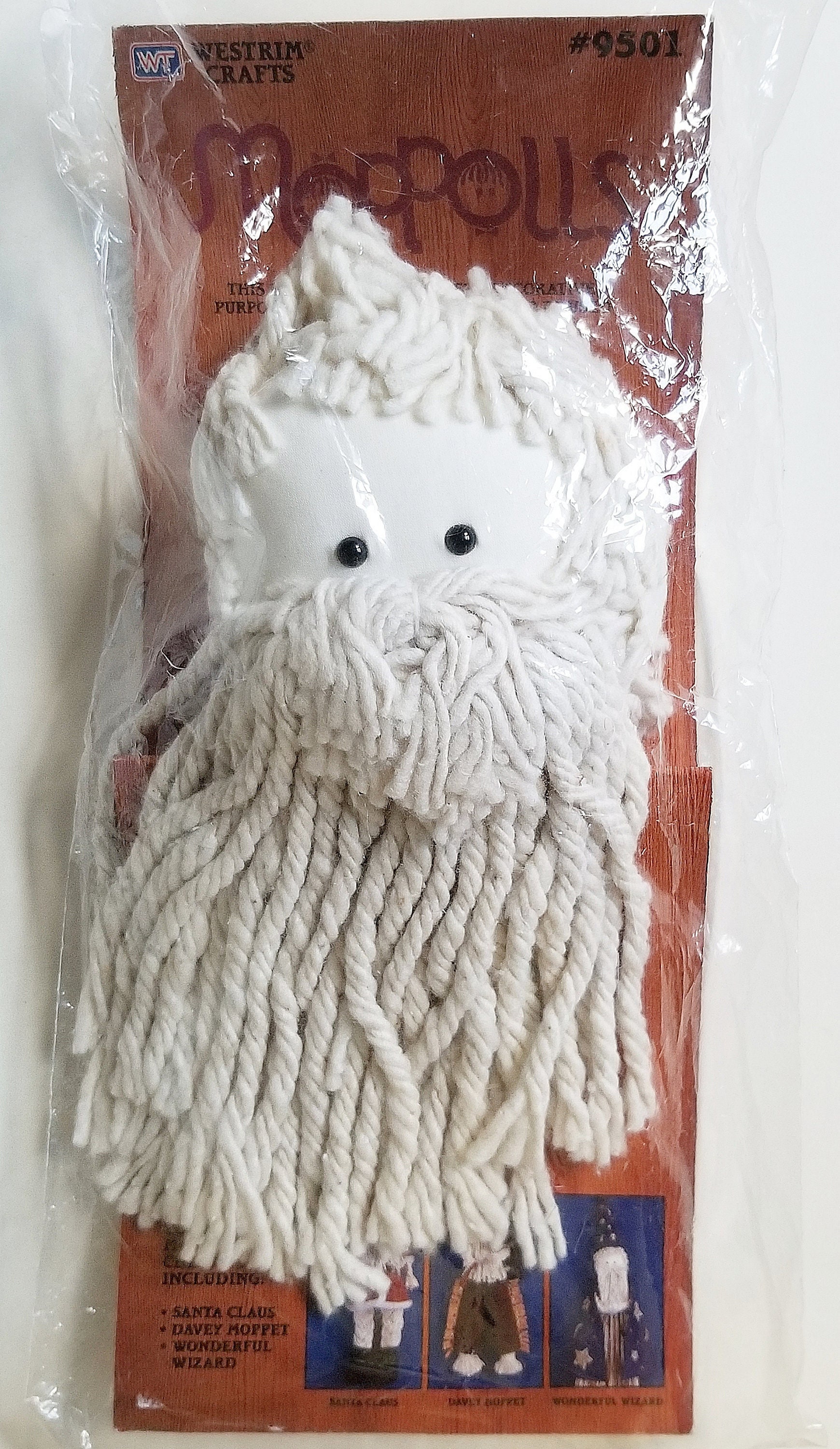 Santa Mop Doll - Etsy