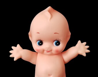 Kewpie or Cupie Doll 7" - Nude Baby Cupid Doll - Mangelsen's Doll Craftin' No. 155-93 - Doll Making - Funny Decoration - 1980s