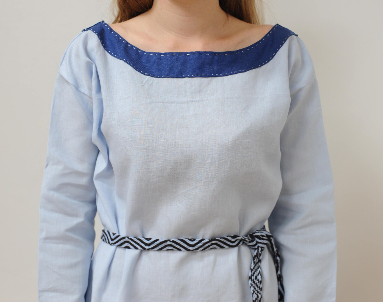 Gambeson/Armatura Imbottita In Lino Naturale Per SCA, HEMA E LARP - Outfits Arena (unisex) - Foto 4