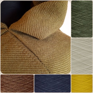 Custom hood, Handwoven medieval hood, Hand woven Viking hood in pure wool, Skjoldehamn hood