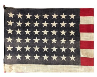 48 Star Flag, Antique American Flag