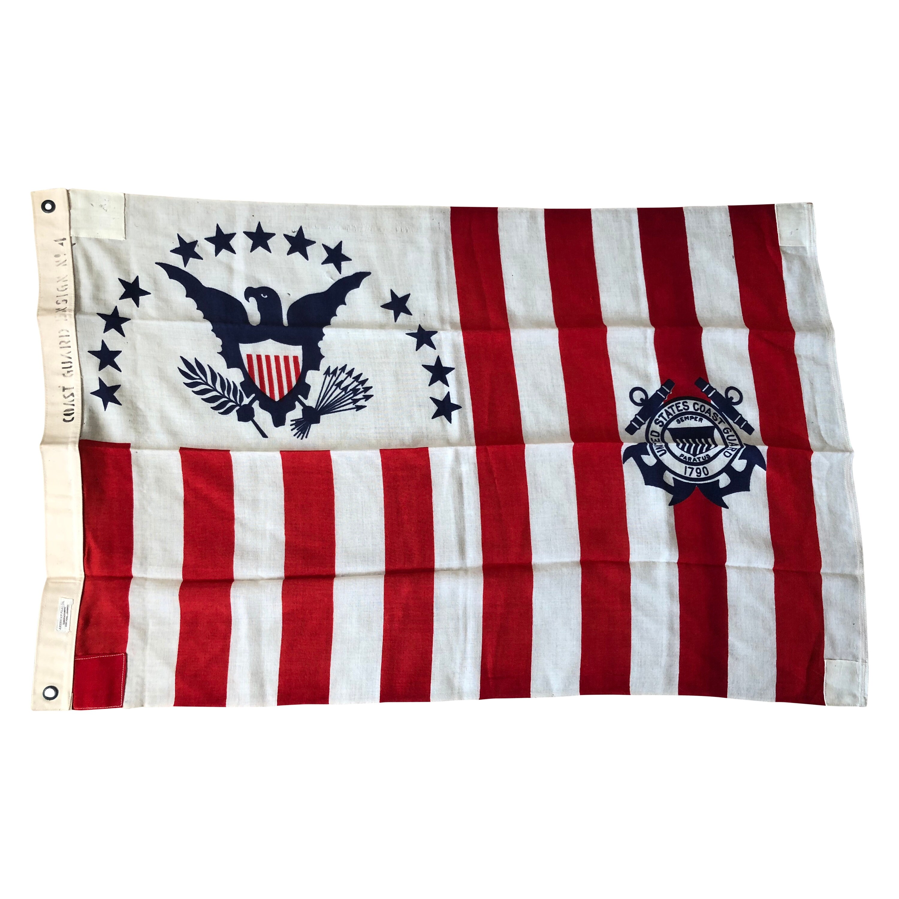vintage-us-coast-guard-ensign-no-4-flag-wool-material-etsy
