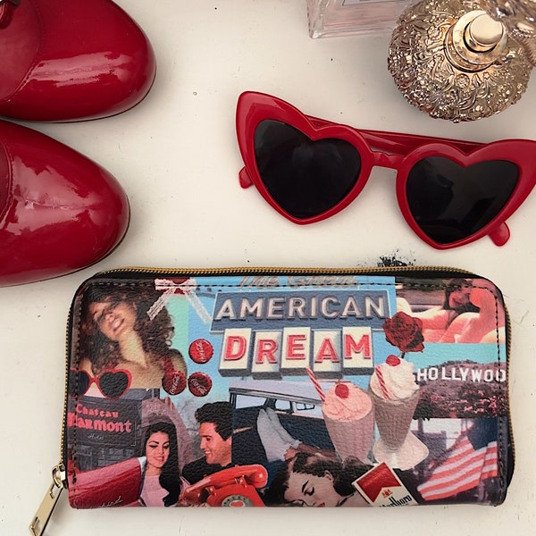 Lana Del Rey, Vintage Americana Inspired Cute Wallet