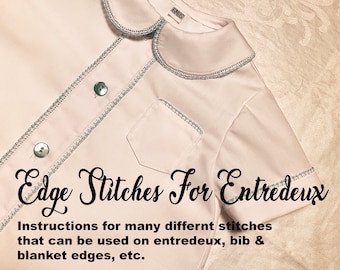 Edge Stitches For Entredeux e-Book