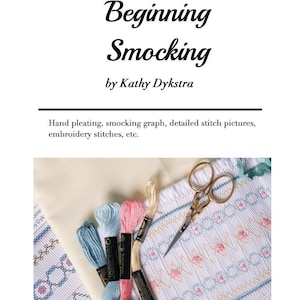 Beginning Smocking PDF Booklet