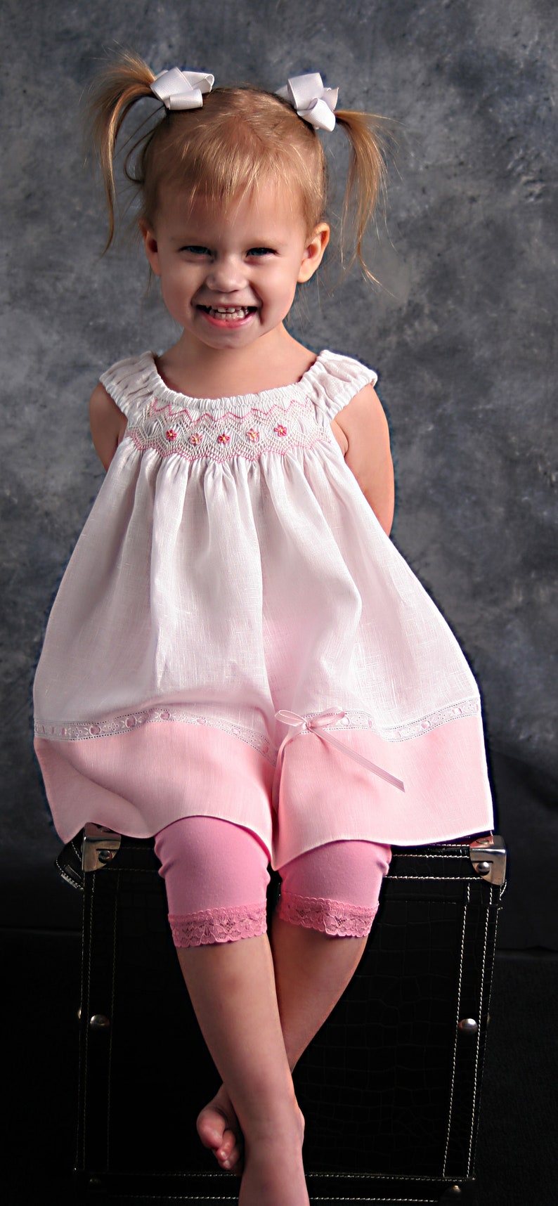 Perfectly Pretty Top/Dress PDF Pattern, sz. 12 mo. 10 image 2