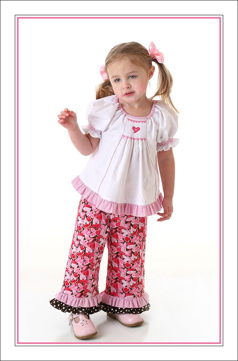 Annalise Smocked Top PDF Pattern, sz. 6 mo. 8 image 10