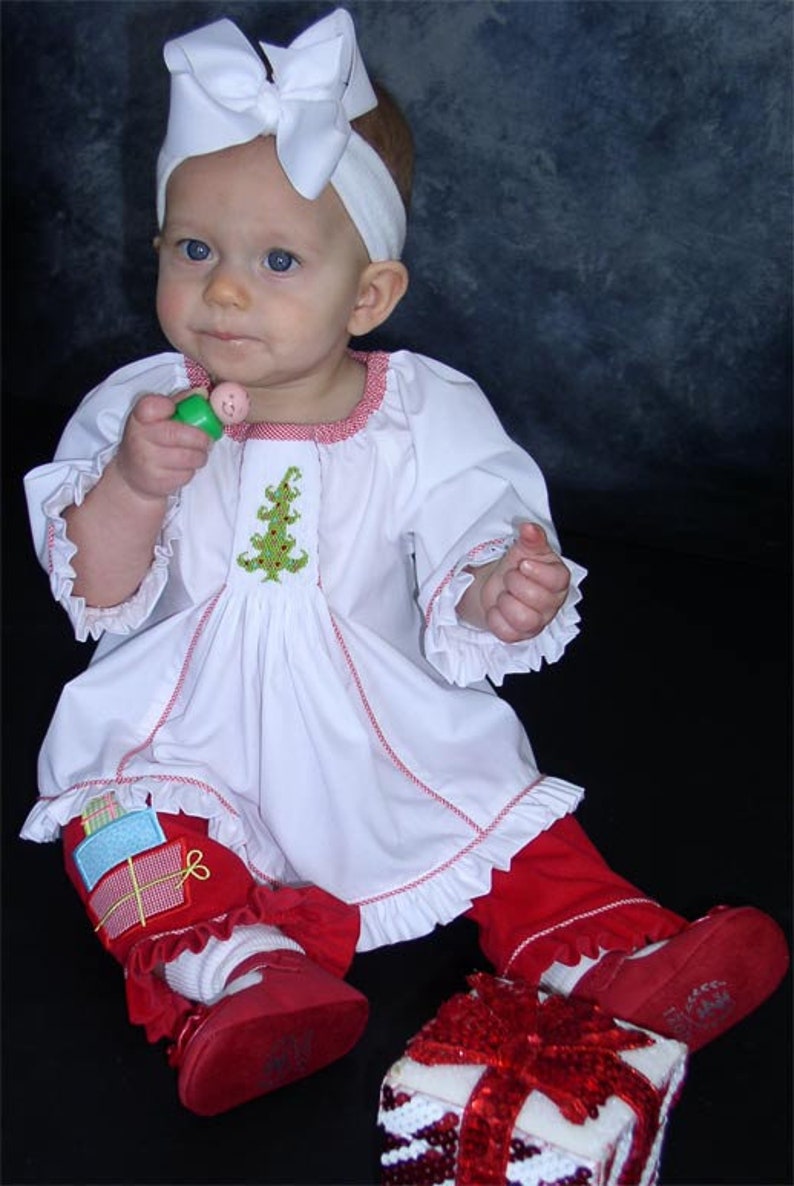 Annalise Smocked Top PDF Pattern, sz. 6 mo. 8 image 6