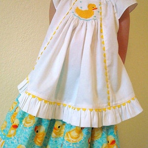 Annalise Smocked Top PDF Pattern, sz. 6 mo. 8 image 9