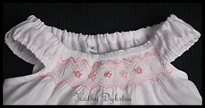 Perfectly Pretty Top/Dress PDF Pattern, sz. 12 mo. 10 image 7