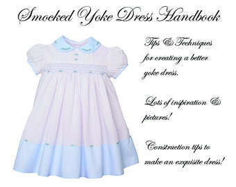 Manual do Vestido Smocked Yoke em PDF E-book