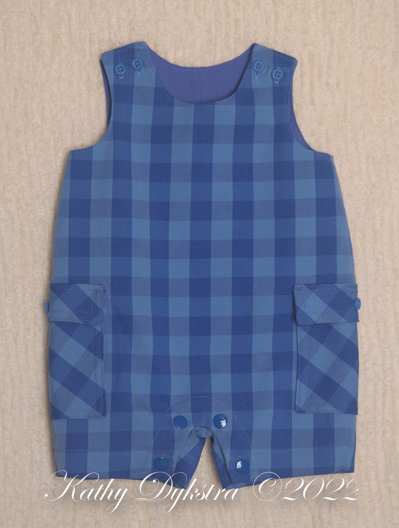 Jason's Jon Jon PDF Romper Pattern Sizes NB 24 Mo. - Etsy