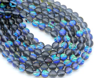 Resin Faux Druzies Iridescent Metallic Flatback Deco Gunmetal Rose Gold Dark Aurora Mystic 24.7mm x 17.8mm Druzy Teardrop Cabochons