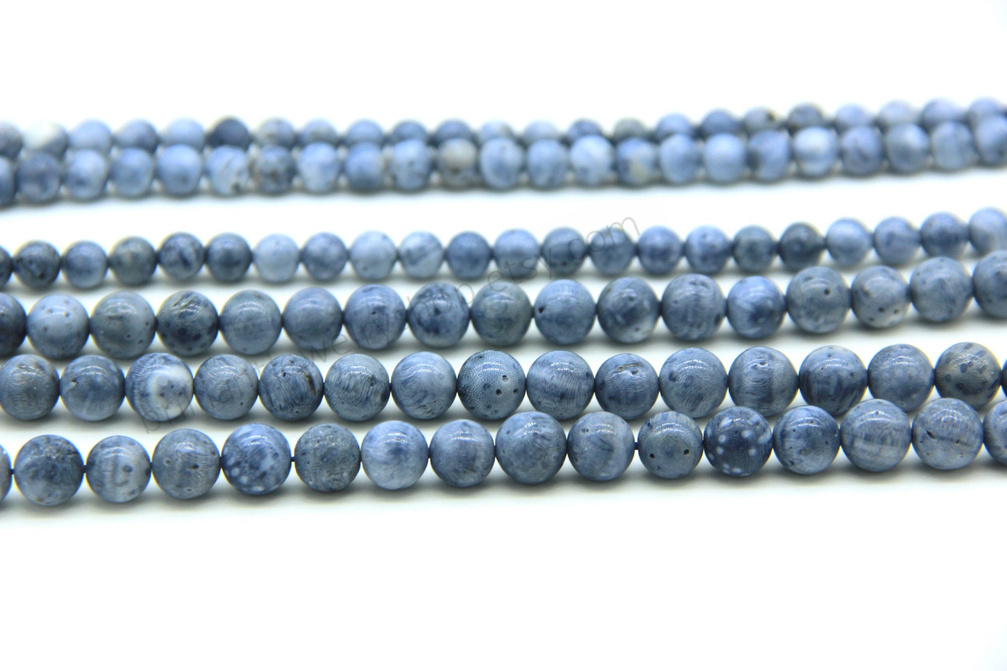 Genuine Blue Coral Beads 6mm 8mm 10mm Natural Sea Coral Beads Etsy