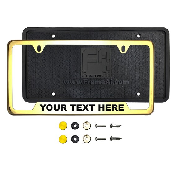 thumbnail image 2 of KA T304 Stainless Steel License Plate Frame – Mirror Chrome With Laser Etched Acura Logo (Front/Rear, Lifetime Warranty) 2 of 6